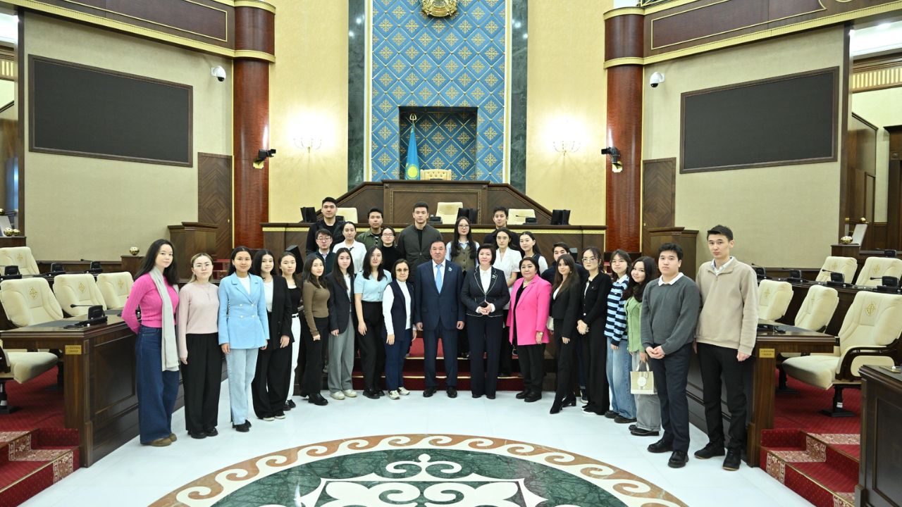 NU Students Visit the Mazhilis of the Parliament of the Republic of Kazakhstan